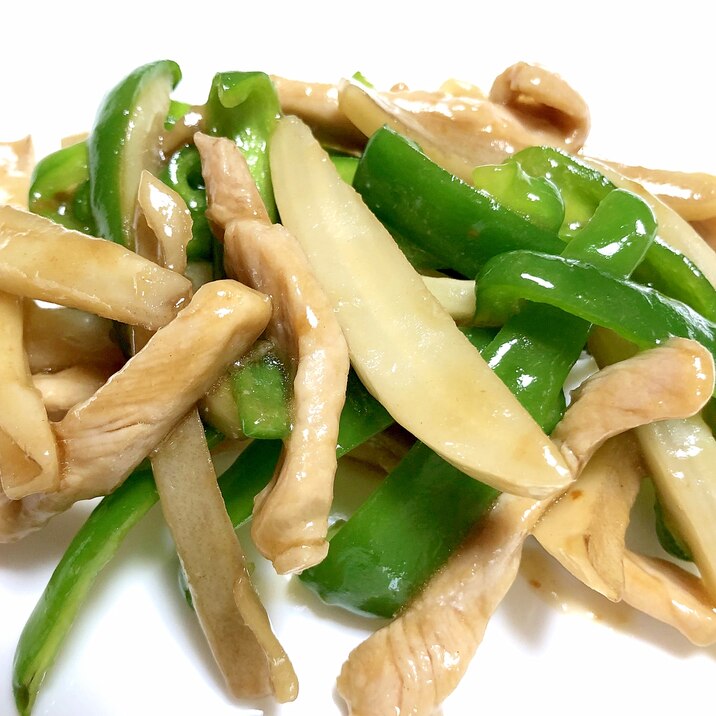レンコンでも作れる!青椒肉絲(チンジャオロース)